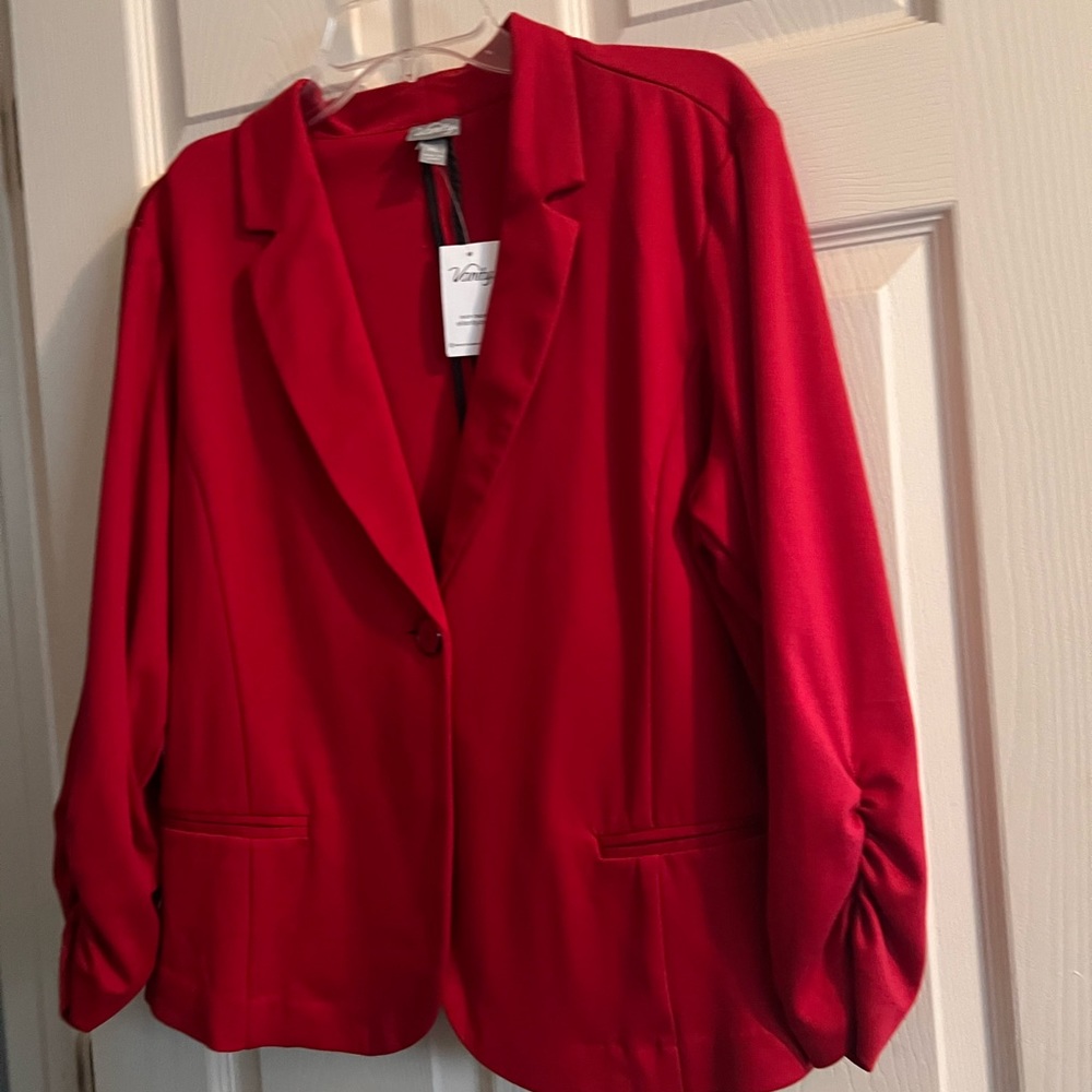 New Red Blazer